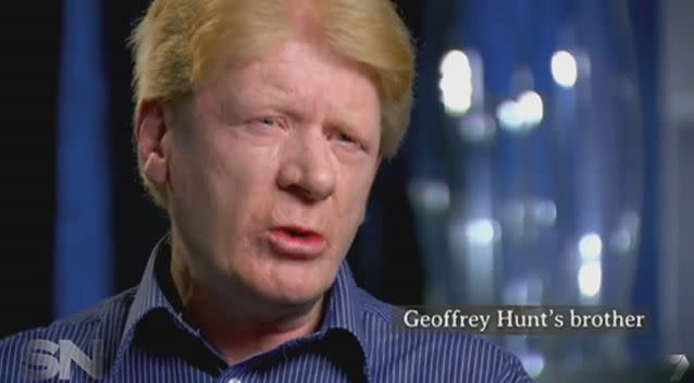 Geoffrey Hunt's brother told Sunday Night there was a 'good possibility' his brother killed Lucille Butterworth. Photo: Sunday Night