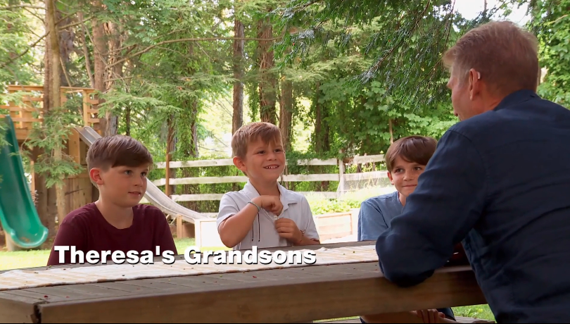 Gerry and Theresa's grandsons on 'The Golden Bachelor'