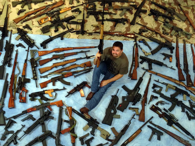 Florida man's massive gun collection gets lots of looks