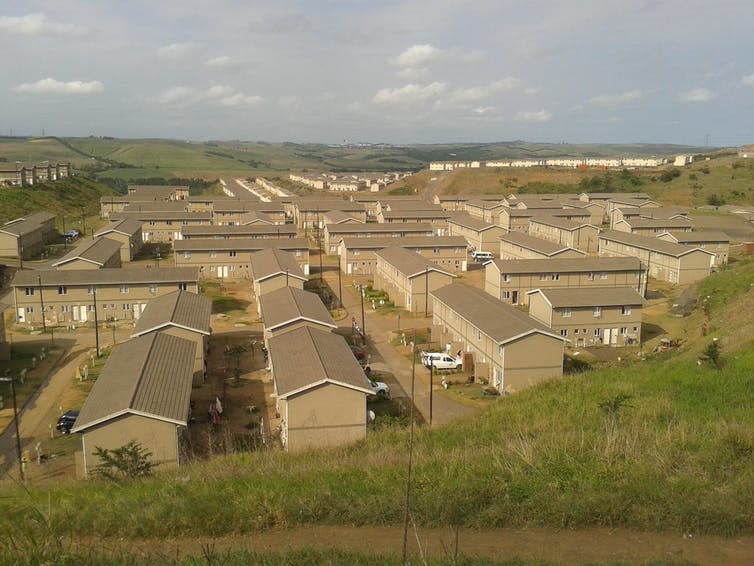 <span class="caption">Affordable housing in South Africa, 2014.</span> <span class="attribution"><span class="source">Paula Meth.</span>, <span class="license">Author provided</span></span>