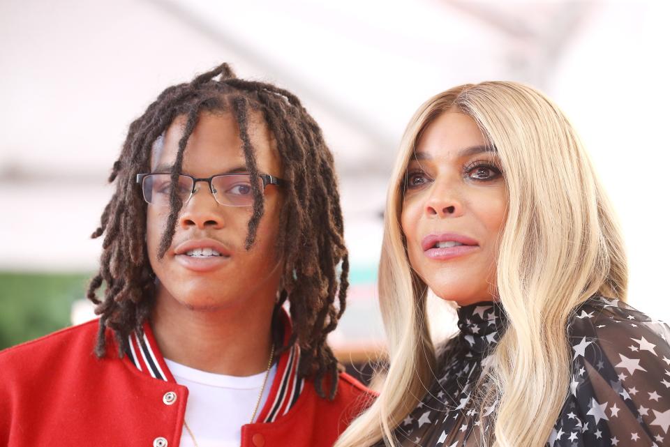 Wendy Williams and her son Kevin Hunter Jr. 