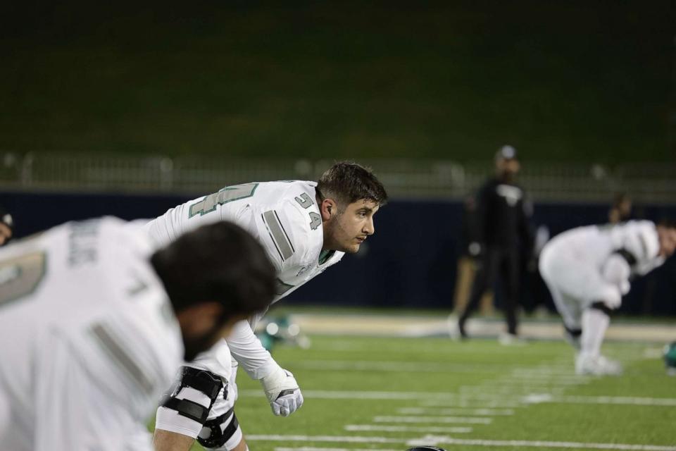 PHOTO: Zack Conti is a football player at Eastern Michigan University. (EMU Athletics)