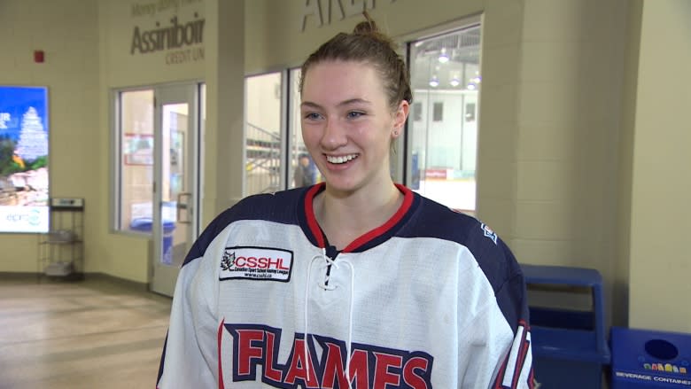 Top-level female hockey players hit MTS Iceplex for Female World Sport School Challenge