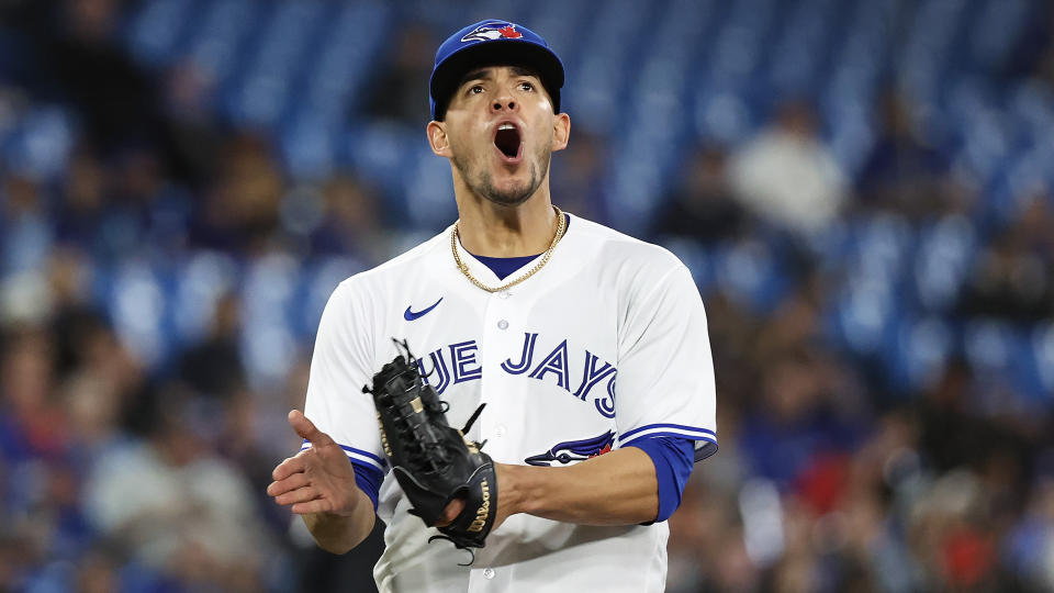 Blue Jays right-hander Jose Berrios has been on fire lately. (Richard Lautens/Toronto Star via Getty Images)