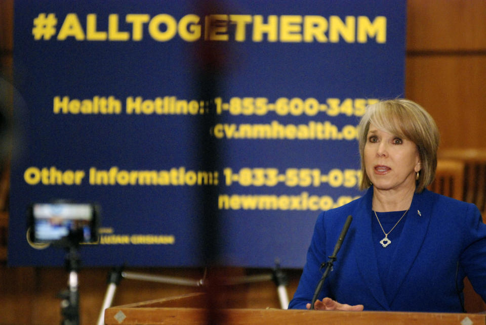 New Mexico Gov. Michelle Lujan Grisham was rumored as a top contender for the Department of Health and Human Services. (Photo: Morgan Lee/ASSOCIATED PRESS)