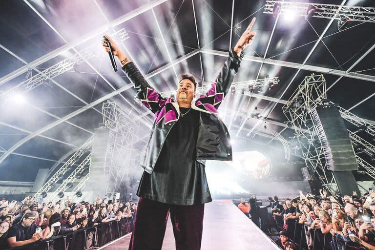 Chano hizo vibrar Open Park con el show de Tan Biónica en Punta del Este