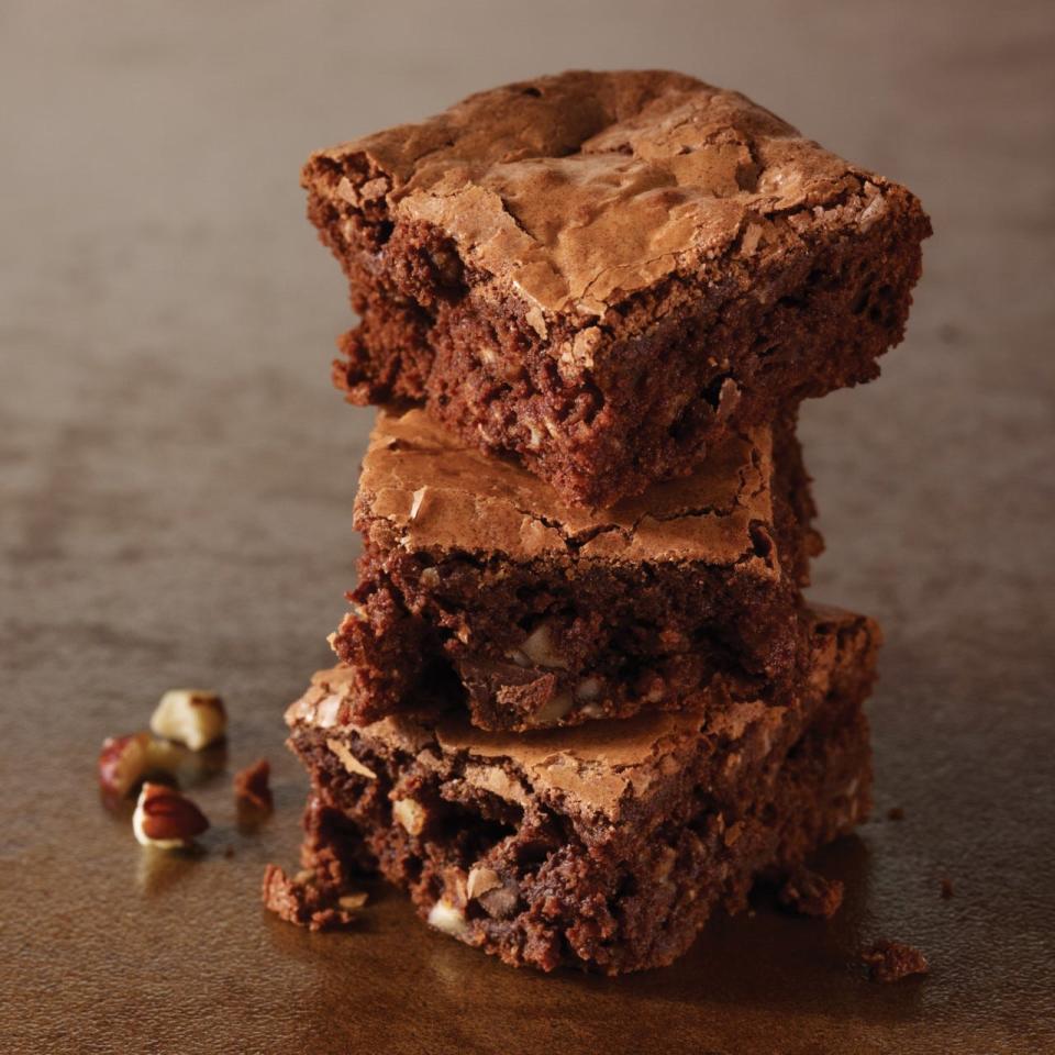 This month's chocolate-hazelnut bars recipe comes from Luane Kohnke.