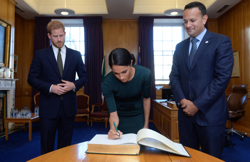 Meghan Markle handwriting