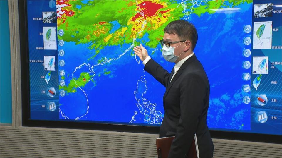 週末北部防瞬間大雨 全台均溫降到18～20度