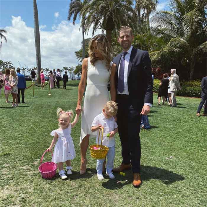 Lara y Eric Trump