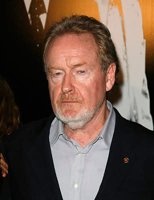 Director Ridley Scott at the New York City premiere of Universal Pictures' American Gangster