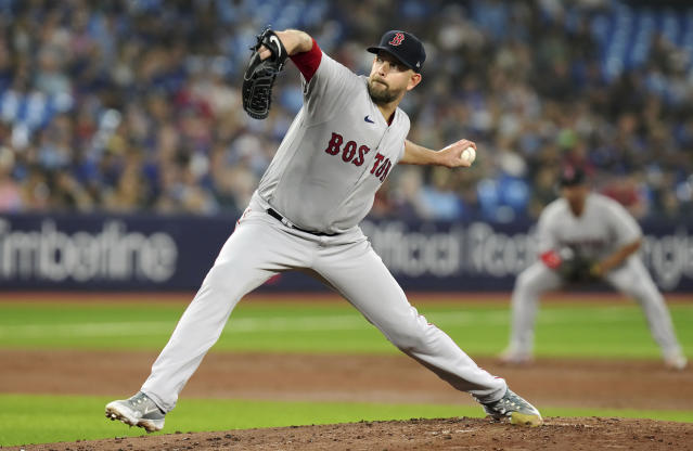 Ryu Hyun-jin throws seven shutout innings against Red Sox