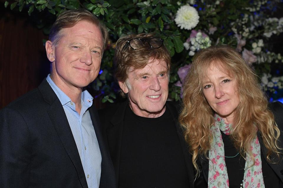 James Redford, Robert Redford and Shauna Redford: Getty Images