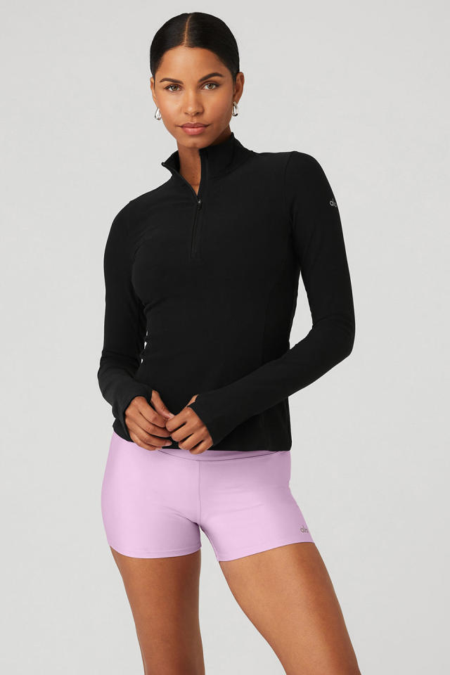 Alo Yoga®  Cropped Double Take Hoodie in Black, Size: Medium - Yahoo  Shopping