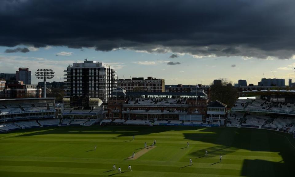 Dark clouds over Lord’s