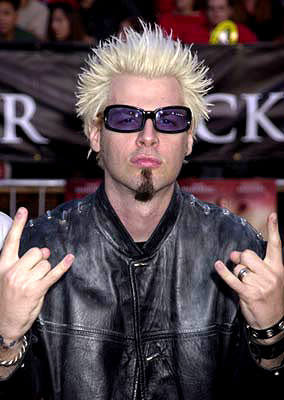 Spider One of Powerman 5000 at the premiere of Warner Brothers' Rock Star