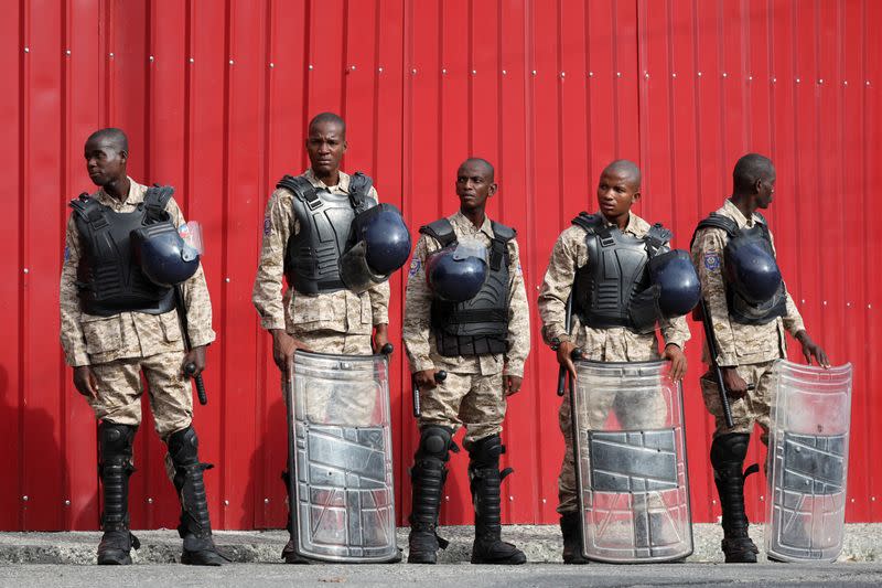 Ceremony to install Haiti's Transition Council