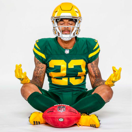 Here's a look at Packers stars wearing new alternate uniforms