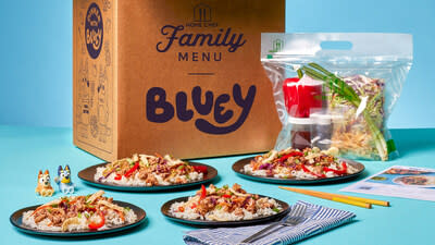 Home Chef x Bluey Meal Kit (PRNewsfoto/Home Chef)