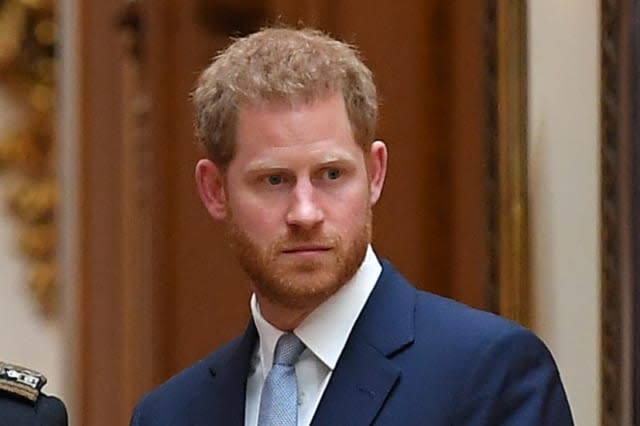 Prince Harry 'hung back' during Trump's visit to Buckingham Palace amid 'nasty' comment about wife Meghan Markle