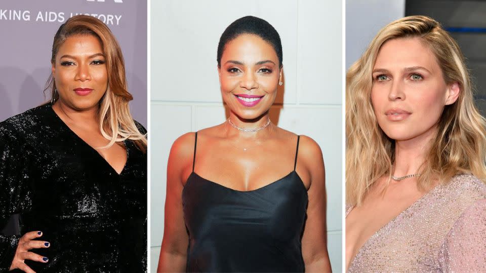 Using the hashtag #WhoBitBeyonce, Twitter users narrowed the search down to Queen Latifah, Nip/Tuck star Sanaa Lathan and 90210 star Sara Foster. Source: Getty