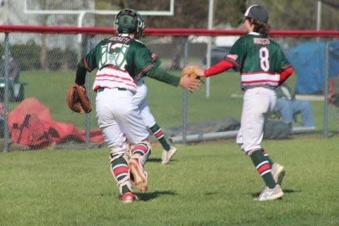 Oak Harbor's Jayden Butzin and Mike LaLonde