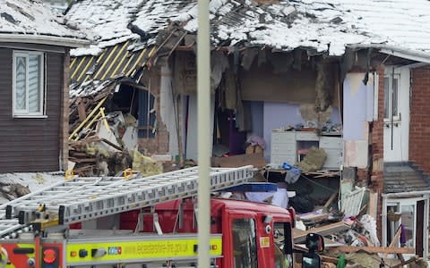 Leicester house explosion