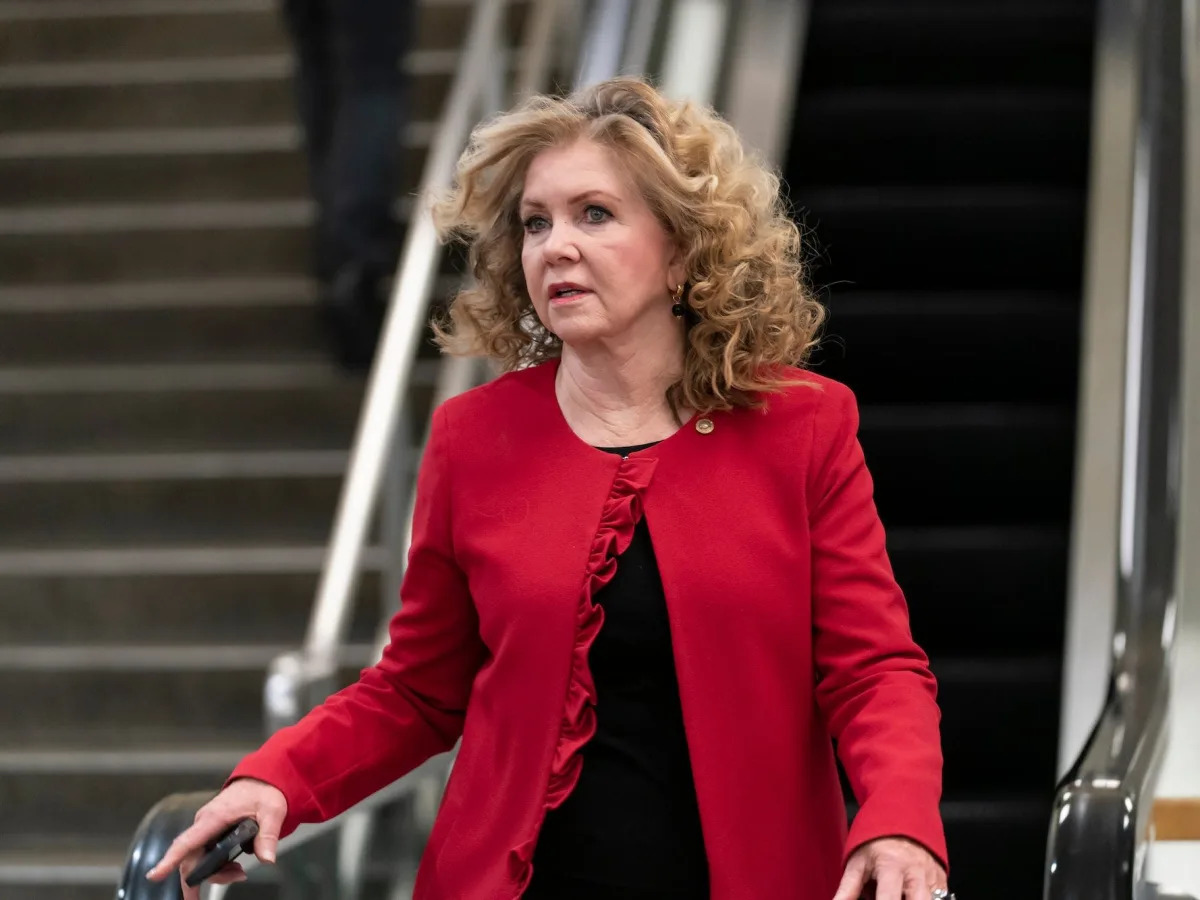 GOP Sen. Marsha Blackburn says it was 'extremely inappropriate' for Biden to ann..