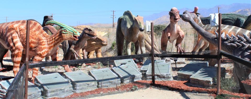 Cabazon Dinosaur Park in the California desert isn't just a movie hot spot, it's full of fun and history.