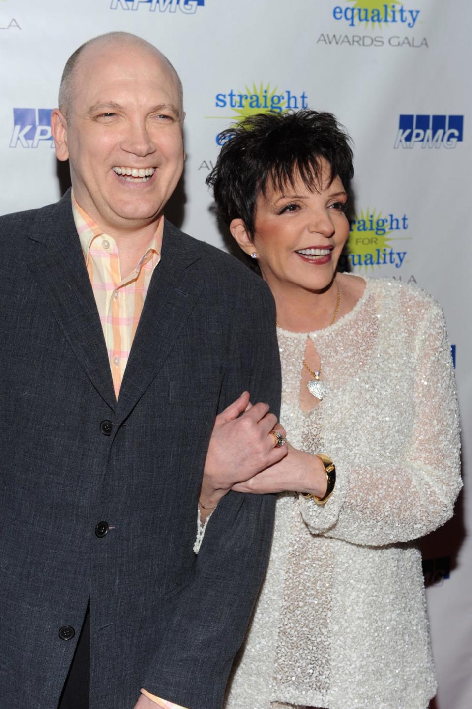 <div class="inline-image__caption"><p>Charles Busch and Liza Minnelli attend PFLAG's 2nd Annual Straight for Equality Awards Gala at the Marriott Marquis on May 1, 2010 in New York City.</p></div> <div class="inline-image__credit">Henry S. Dziekan III/Getty</div>