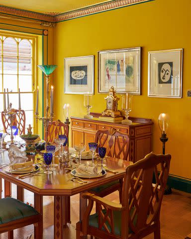 <p>Knight Frank</p> The dining room.