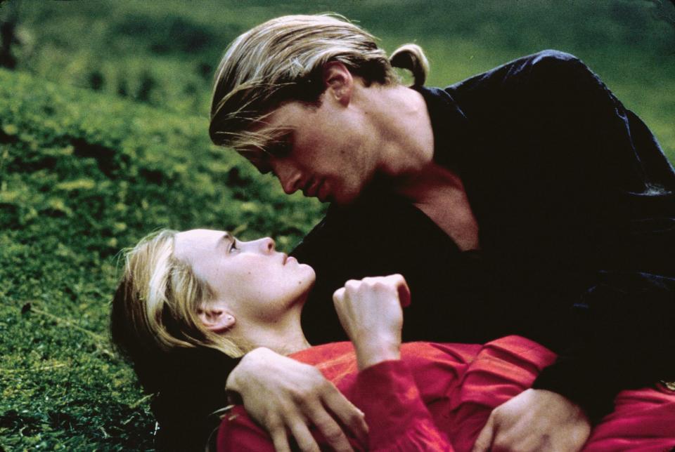 Robin Wright and Cary Elwes in a scene from the 1987 film "The Princess Bride."