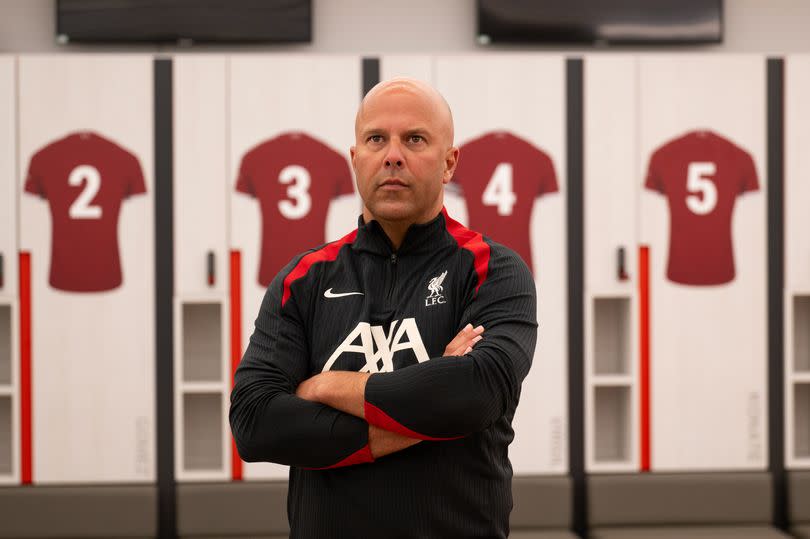 Arne Slot new first team manager of Liverpool Football Club at AXA Training Centre.