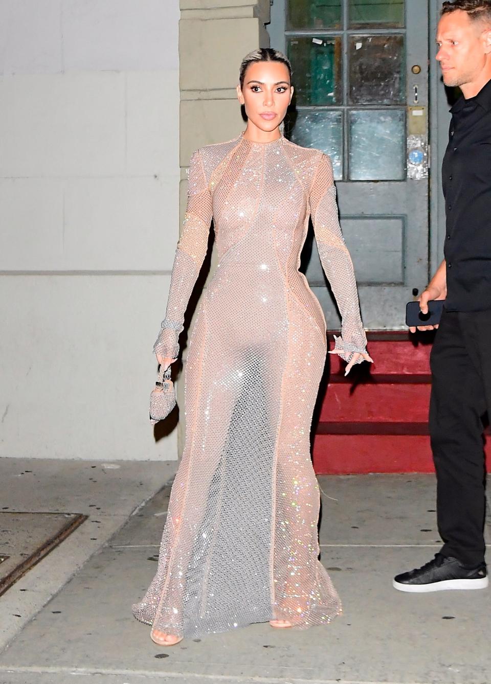 Kim Kardashian in New York City on September 9, 2022.