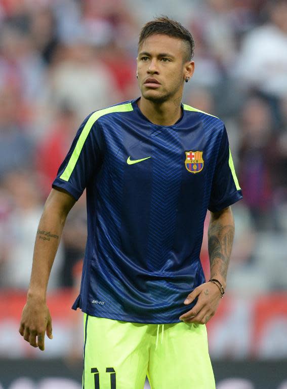 Brazilian star Neymar was signed to Barcelona from Santos in 2013