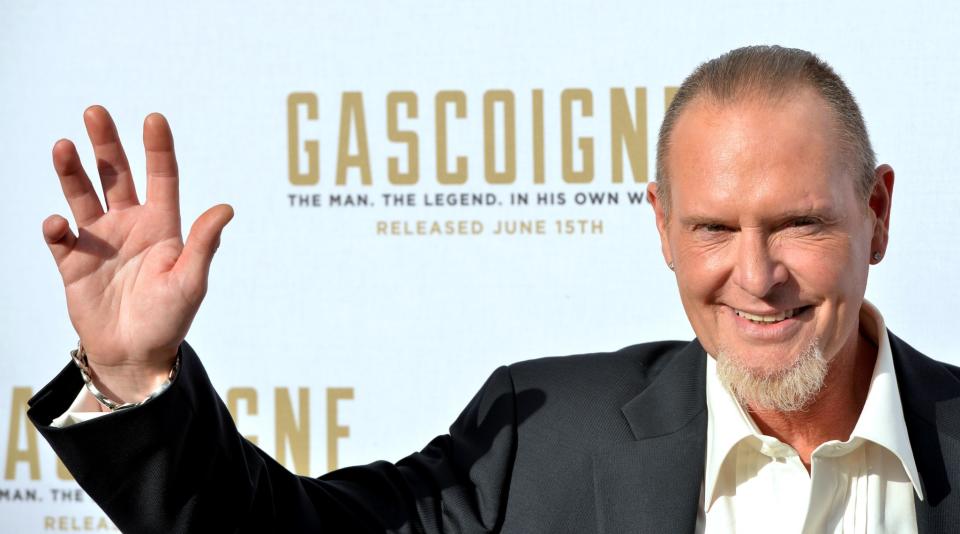 Gazza is not happy to grow old gracefully