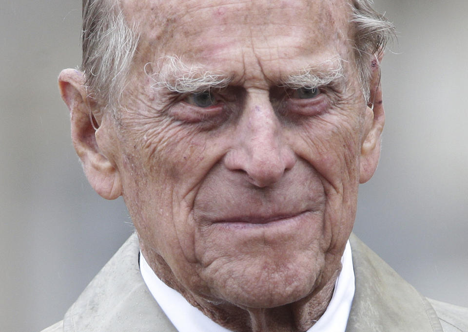 Britain's Prince Philip death announced