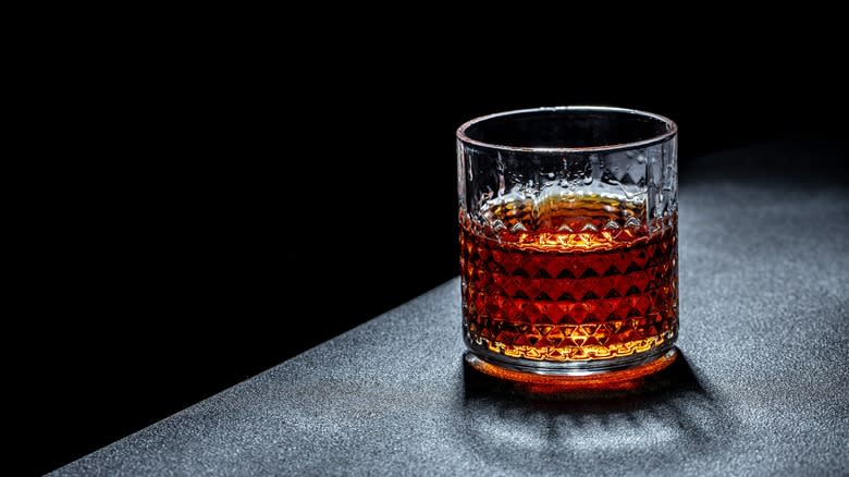 glass of cognac