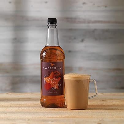 This pumpkin spice coffee syrup