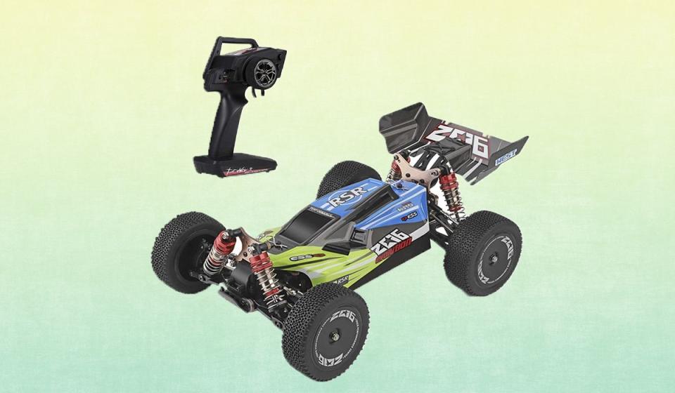 This rugged RC buggy would make an excellent gift for anyone not quite old enough to get a driver's license. (Photo: Wltoys)