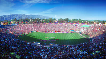 Soccer at Rose Bowl Stadium. Courtesy LA 2024/via REUTERS