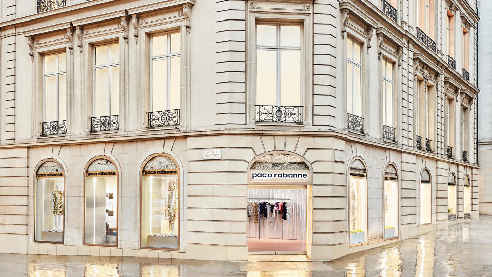 The Paco Rabanne store on Avenue Montaigne. - Credit: Courtesy of Paco Rabanne