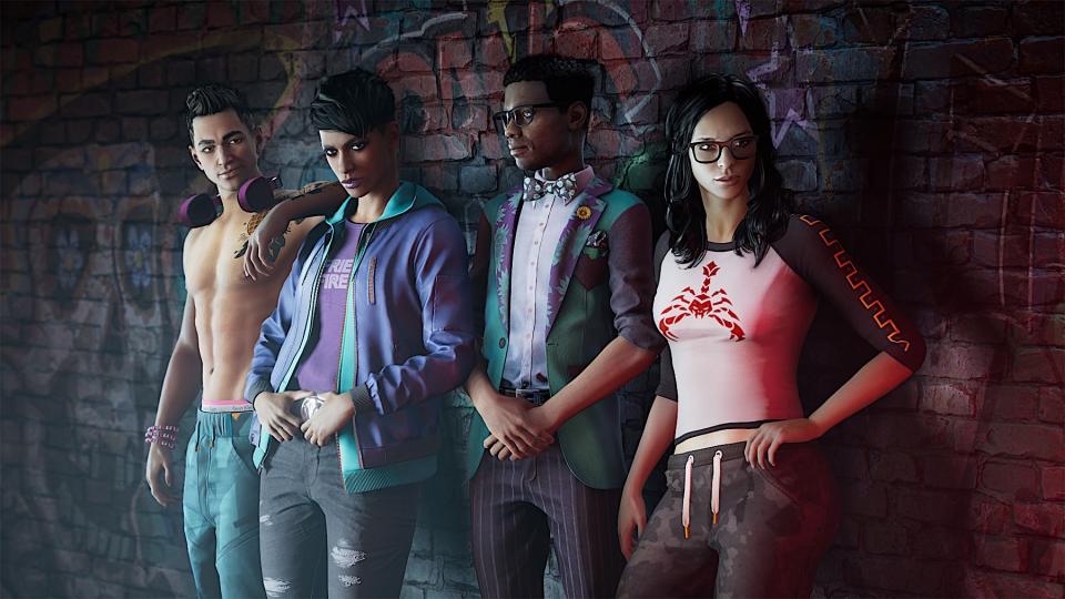 Images of the Saints Row cast