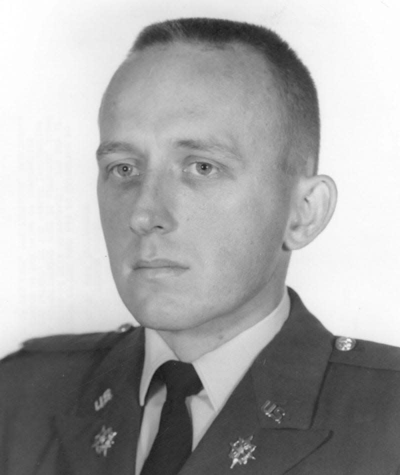 First Lt. George K. Sisler was a Medal of Honor recipient who was posthumously inducted into the Distinguished Order of the Special Forces Regiment during an April 6 ceremony at Fort Liberty.
