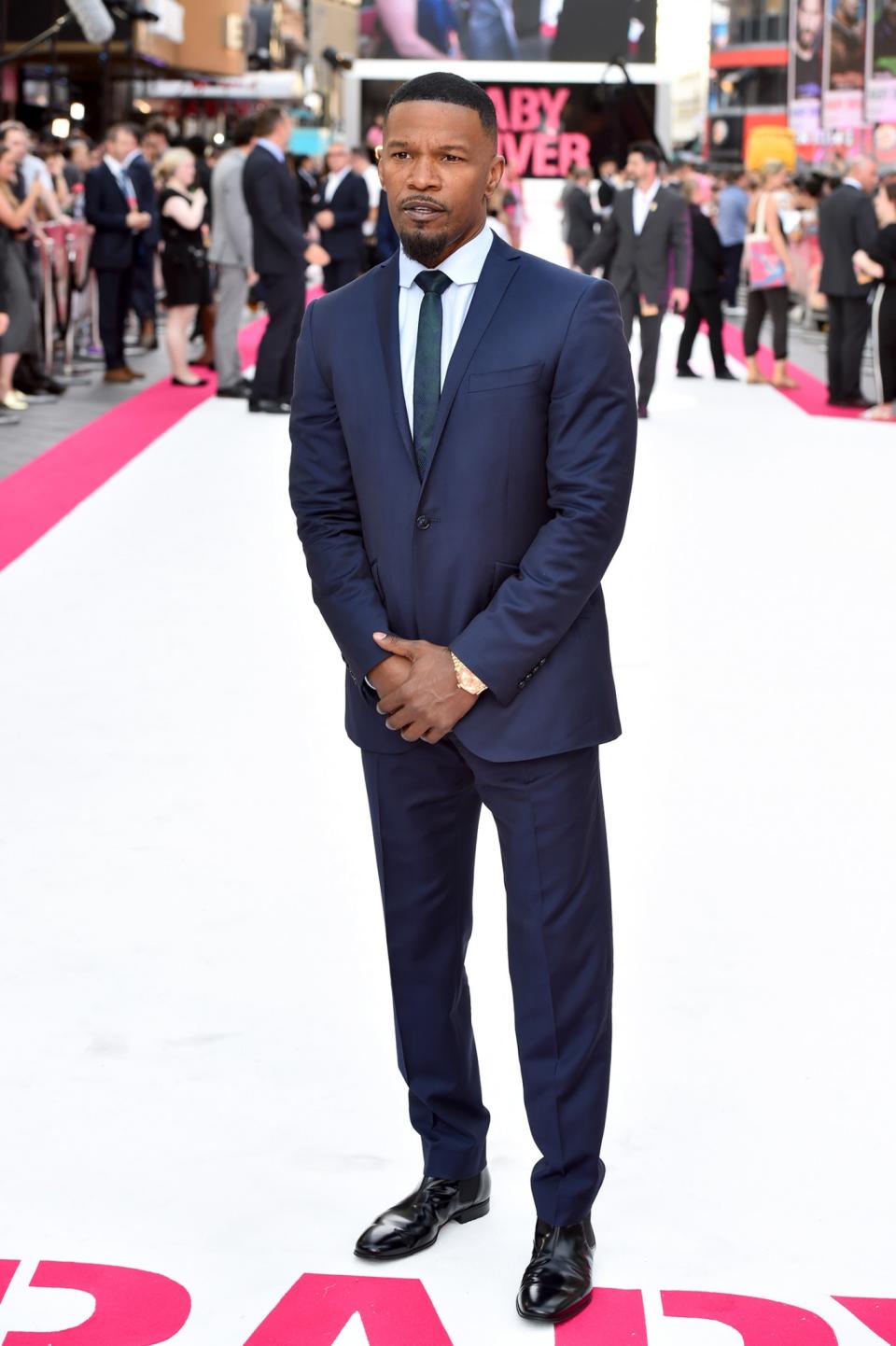 HIT: Jamie Foxx at the Baby Driver European premiere