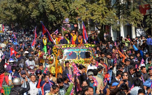 Rapturous welcome for Nepal's T20 heroes