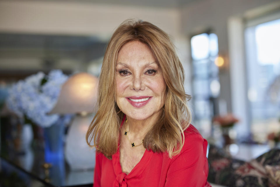 Actress and activist Marlo Thomas poses for a portrait on Tuesday, Nov. 14, 2023, in New York. Thomas' St. Jude Children's Research Hospital's Thanks and Giving campaign celebrates its 20th anniversary and passes the fundraising milestone of $1 billion to support the hospital’s efforts to provide free medical care to children with cancer. (Photo by Matt Licari/Invision/AP)