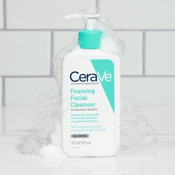 the foaming facial cleanser