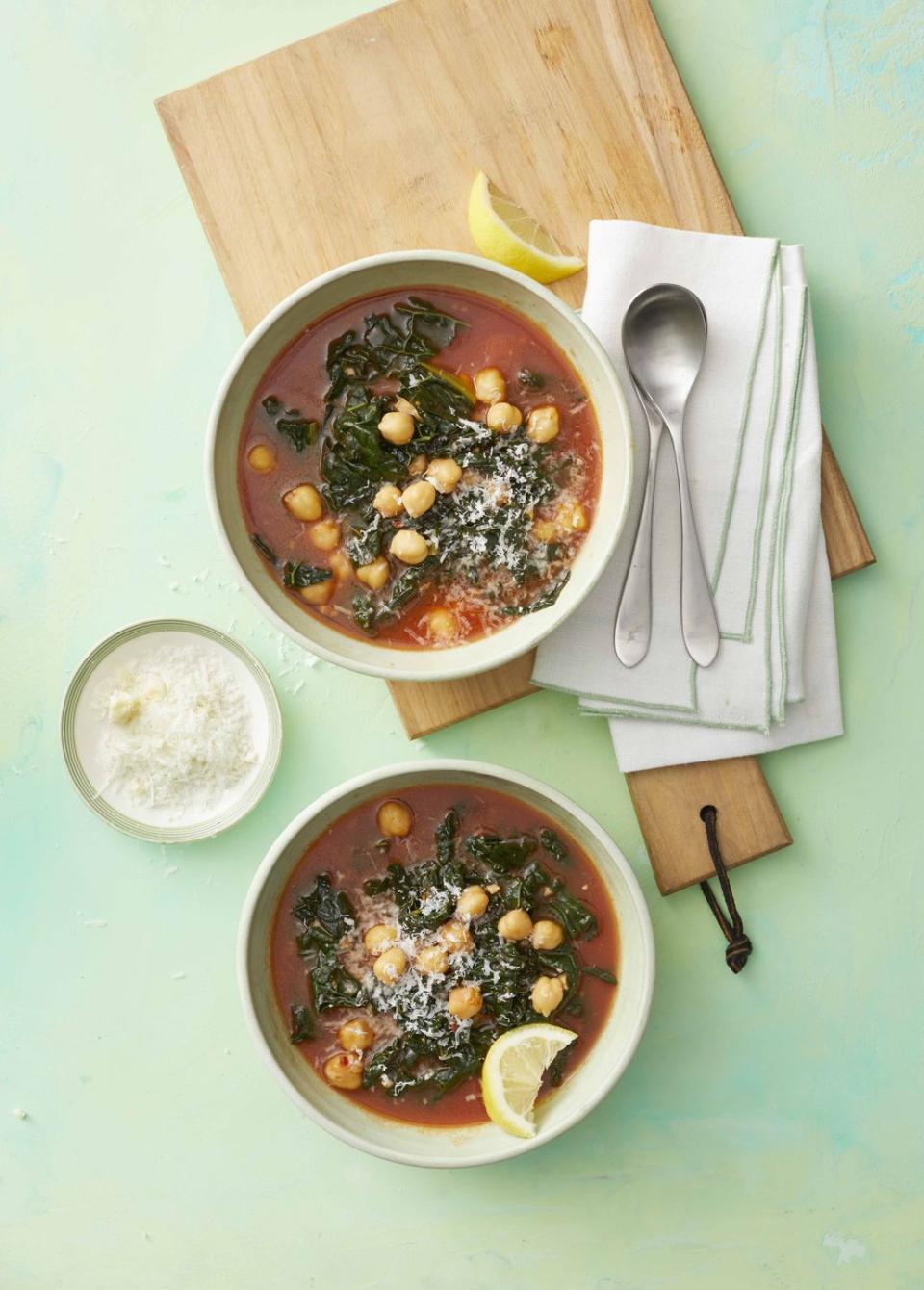 Kale and Chickpea Soup