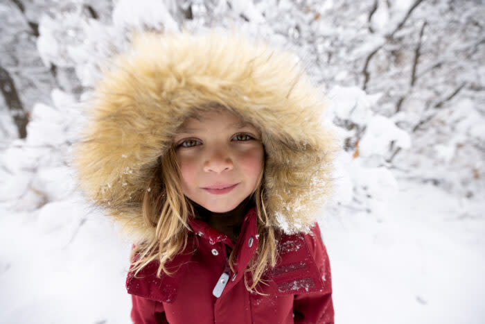 Faux fur on a hood is often removable and offers protection from wind and snow; (photo/Will Rochfort)